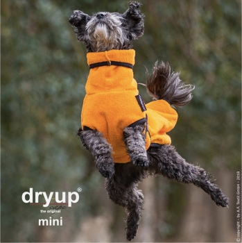 DryUp Cape Hundebademantel Mini Clementine